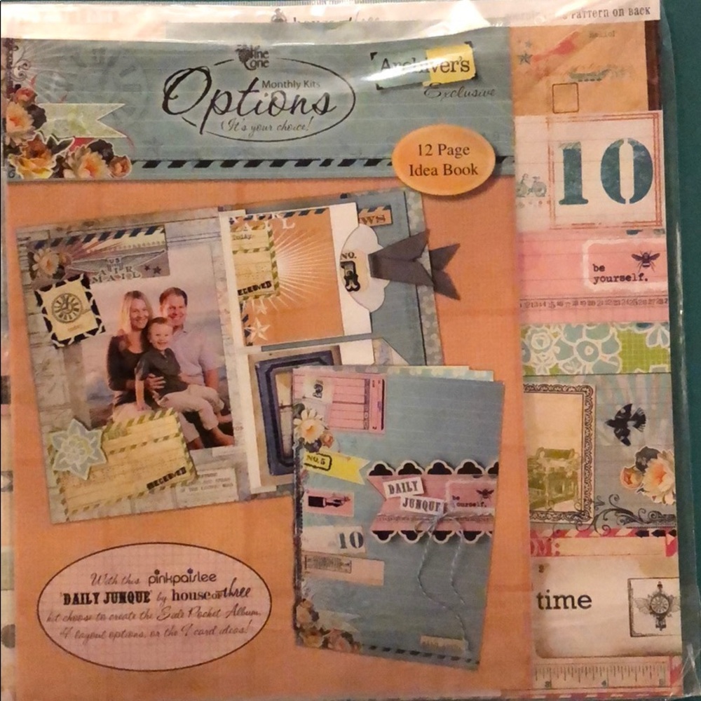 Daily Junkue Album Scrapbook Kit